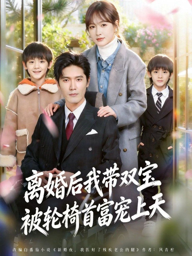 离婚后我带双宝被轮椅首富宠上天（离婚后，我被轮椅首富宠上天）封面图